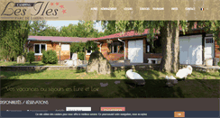 Desktop Screenshot of les-iles-parc-de-loisirs.fr